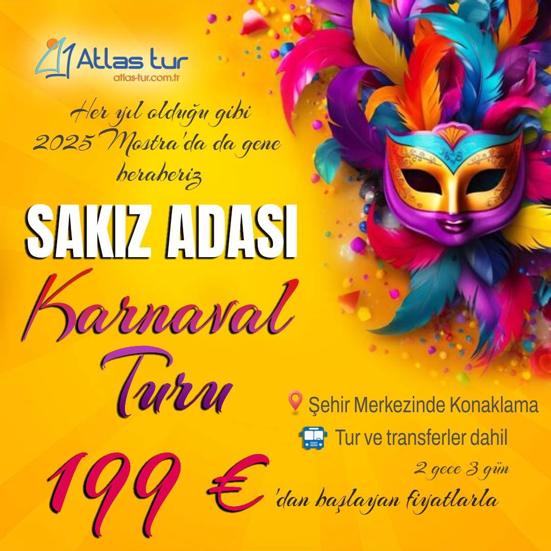 sakız adası karnaval turu 2025